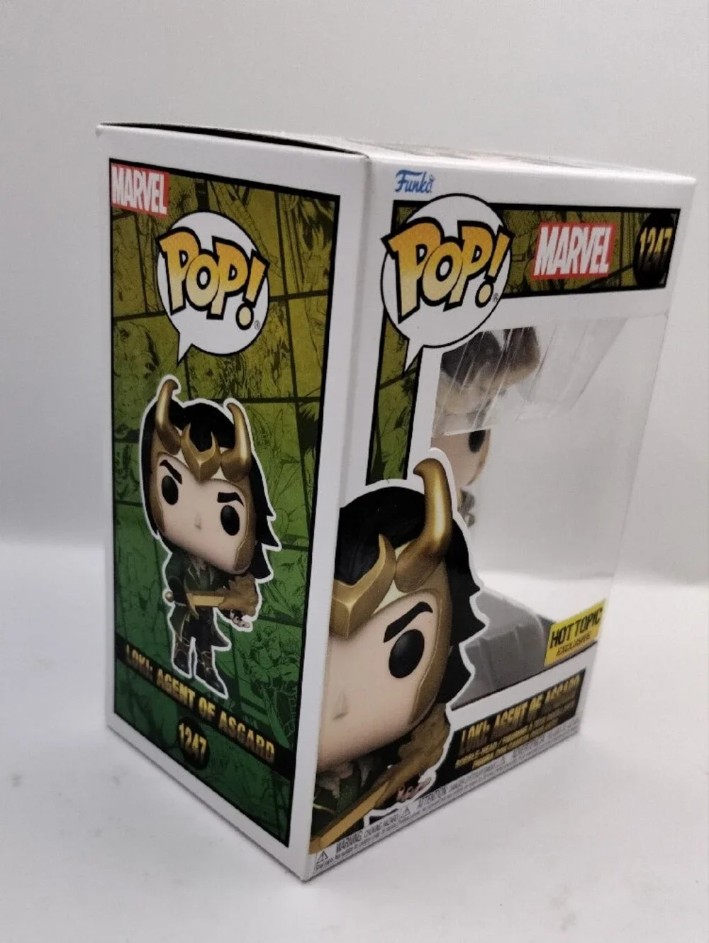 Funko Pop Vinyl Marvel Loki Agent of Asgard #1247 Bobblehead Exclusive
